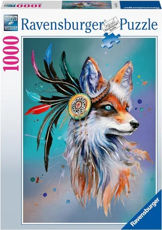 Ravensburger Puzzle 16725 - Boho Fuchs [1.000 Teile]