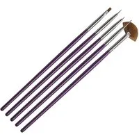 Sun Garden Nails Nailart-Pinsel Pinselset 5tlg. lila