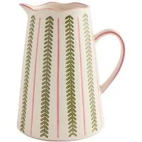 Next Dekovase Keramikvase mit Streifen