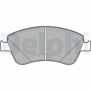 Delphi Bremsbel?ge vorne Toyota Auris Corolla LP2102