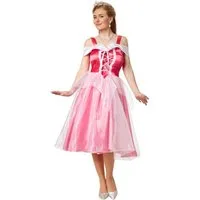 dressforfun Kostüm Prinzessin/Edelfrau, in rosa, Gr. XXL, Edler Überrock aus Organza, Elegantes Abendkleid zum Schnüren, Mit eingenähtem Tüll-Unterrock