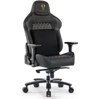 FANTASYLAB Gaming-Stuhl 200KG Gamingstuhl, 4D, verstellbare Armlehnen, Lendenstütze