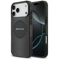 Mercedes Benz AMG Handyhülle MagSafe iPhone 17 Pro Max Kunststoff schwarz transparent Logo 6,9 Zoll, Kantenschutz