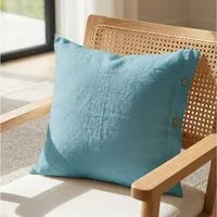Interior by Hakito Kissenbezug 100% reine Leinen 180g/m² GOTS BIO zertifiziert