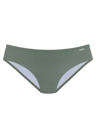 LASCANA - Venice Beach LM exkl. Sport Bikinihose normal oliv - Gr. - 34