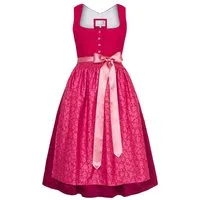 Alpenfee Tracht Dirndl Dirndl Cosma 70er Länge pink