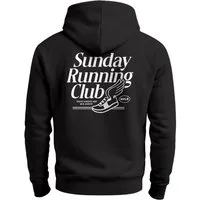 Neverless Hoodie Herren Hoodie Backprint Sport Laufen Joggen Grafik Sunday Running