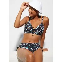 bonprix Bügel-Bikini (Set, 2-St) Minimizer-Passform, toller Alloverdruck