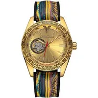 CARLO COLUCCI Automatikuhr CC303-2, Armbanduhr, Herrenuhr, Mechanische Uhr, Silikonarmband, analog