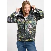 Ragwear Sweatshirt FLLAWIA PRINT aus Baumwolle und Polyester, normale Schnittform