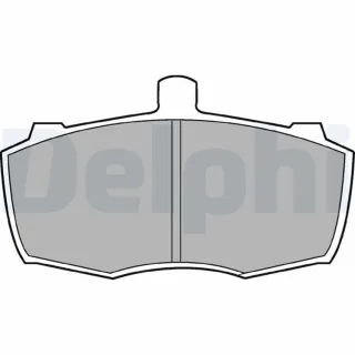Delphi Bremsbel?ge vorne Ford Transit Land Rover 110/127
