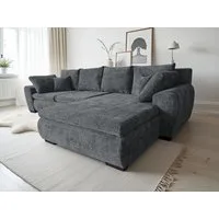 Home affaire Ecksofa Cara Mia L-Form, B: 325 cm - OTTO. Verlässliche Qualität., 4 Zierkissen, optional Schlaffunktion & Bettkasten