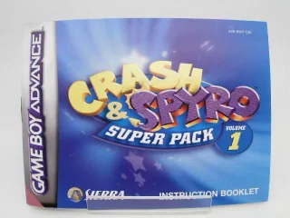 Crash & Spyro Super Pack Vol. 1 [Game Boy Advance] Anleitung