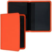 kwmobile Organizer Fahrzeugschein Hülle mit Kartenfächern (1 St), Neopren Etui Tasche für Auto Zulassungsbescheinigung Führerschein Neon