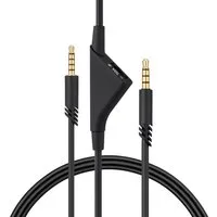 kwmobile Kopfhörerkabel für Logitech Astro A50 / A40TR / A40 / A30 / A10 Audio-Kabel, (24.00 cm), AUX Klinke Ersatz Kabel