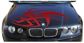 Autoaufkleber für die Motorhaube "Aufkleber Tribal"