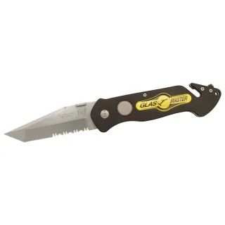 Glas-Master Rettungsmesser PRT-III , Klingenform:Tanto, Farbe:schwarz