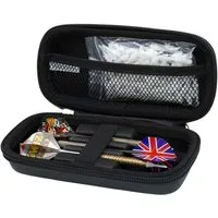 caseroxx Sporttasche Darts Schutztasche für (1-tlg., Darts Schutztasche), Netztasche