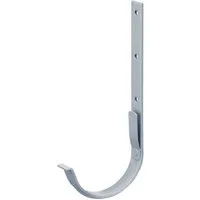 INEFA Dachrinne Rinnenhalter halbrund, NW 125. 1 Stück, 1-St., Rinneisen, Halterung Dachrinne, Darchrinnenhalter, Regenrinnenhalter
