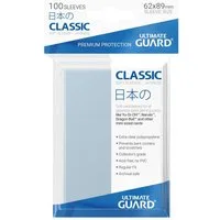 Ultimate Guard Sammelkarte Classic Soft Sleeves JAPANISCHE GRÖSSE (62 x 89 mm) (100St)