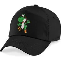 Blondie & Brownie Baseball Cap Kinder Yoshi Stick Patch Mario Luigi Super Retro Konsole One Size