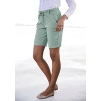LASCANA Shorts mit Gürtelschlaufen und Bindeband, Loungewear