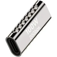 Bolwins C57 USB-C Kabel 20Gbps 100W PD Daten- & Ladekabel für PC & Handy Computer-Adapter USB-C zu USB-C, 0 cm, USB-C 4.0 Buchse-auf-Buchse Verlängerungsadapter