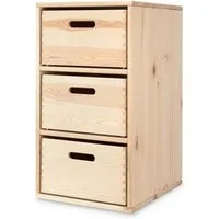 Ehrenkind Kinderregal Aufbewahrungssystem für das Kinderzimmer aus hochwertigem Holz, Modularer Aufbau, individuell kombinierbar