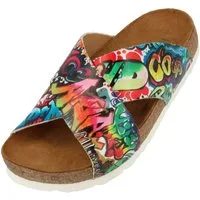 Haflinger Bio Mio Sommer Sandale aus Leder Hausschuh Unisex Hausschuh