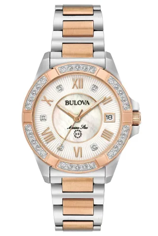 Bulova Marine Star Damen-Multicolor-Uhr 98R234