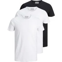 Jack & Jones T-Shirt Basic O-Neck (3-tlg., 3er Pack) etwas länger geschnitten, nicht zu kurz