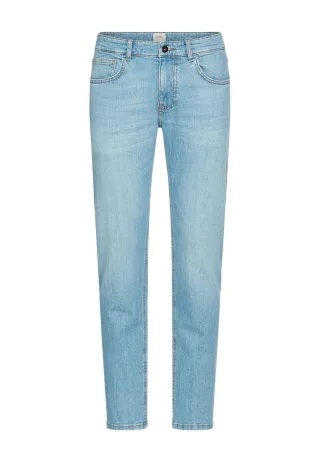 camel active - 5 Pocket Slim Fit Jeans mid greencast - Gr. - 34