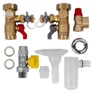 Wolf Cgb Anschluss-Set 8616330 CGB-2-38/55, für Aufputzinstallation