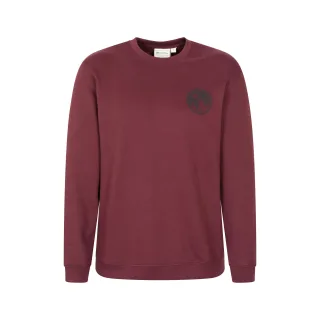 Mountain Warehouse - Sweatshirt Rundhalsausschnitt für Herren (Burgunderrot)