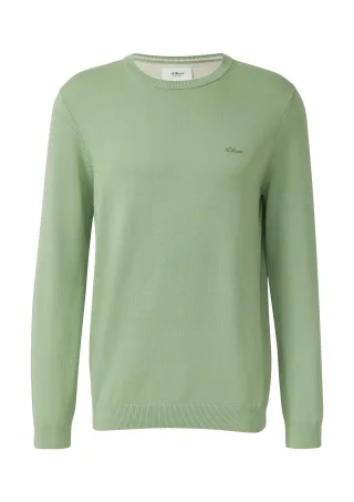 s.Oliver - Strickpullover grün - Gr. - XL