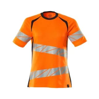 MASCOT Damen T-Shirt Hi-vis Orange / Schwarzblau XXL - 19092-771-14010-2XLONE