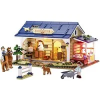 Lumibricks Lumibricks Pferdestall, Konstruktionsspielzeug Spielbausteine