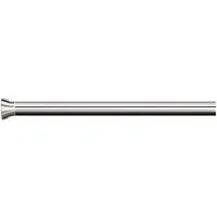 spirella Duschvorhangstange MAGIC, ausziehbar, geklemmt, zum Einspannen, stufenlos verstellbare Teleskopstange zum Einspannen - kein Bohren - kratzfestes Aluminium, chrom glänzend, Ø 21 mm, Verstellbereich 125 - 220 cm