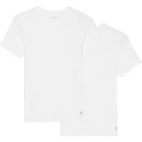 Marc O'Polo T-Shirt Essentials (2er Pack) Rundhals-Auschnitt, Kurzarm
