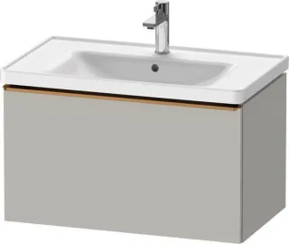 Duravit D-Neo Waschtischunterbau wandhängend Betongrau Matt 784x452x440 mm - DE4255004070000 DE4255004070000