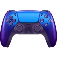 Playstation PS5 Controller Chroma Indigo DualSense Wireless-Controller (inkl. 2x Stickabdeckung/Schutz (Farbe zufällig)
