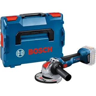 Bosch Akku-Winkelschleifer GWX 18V-10 mit X-LOCK, Solo Version, L-BOXX - 06017B0101
