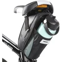 Wozinsky Fahrradtasche Fahrradsatteltasche 1,5 l Fahrradtasche Wasserflaschentasche Schwarz