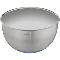 Emsa Rührschüssel Emsa K32722 Prep&Bake Edelstahl-Rührschüssel 22 cm, Edelstahl, (1-tlg), rutschfester Boden, Ausgießlippe für präzises Ausgießen