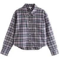 Next Langarmhemd Cropped-Langarmshirt (1-tlg)