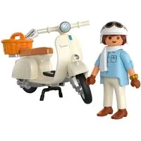 Playmobil® 80 Jahre Vespa: Classic Style (72283), Vespa Konstruktions-Spielset, (18 St), Made in Europe