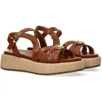 Tommy Hilfiger Sandale, Plateau, Sommerschuh, Wedge Sandale mit Schnallenverschluss