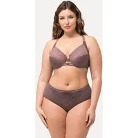Ulla Popken Bügel-BH Bügel-BH Spitze Doppelverschluss