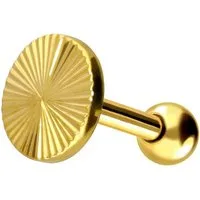 PIERCINGLINE Piercing-Set Titan Ohrpiercing STRUKTUR (Mini-Barbells, 1-tlg)