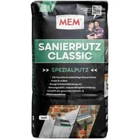 MEM Bauchemie Montagekleber MEM Sanierputz Classic Weiß 25 Kg